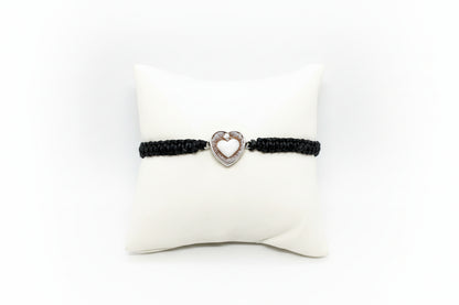 Bracciale in Cammeo incisione "Cuore Sacro"