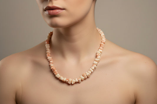 Collana in Corallo Rosa