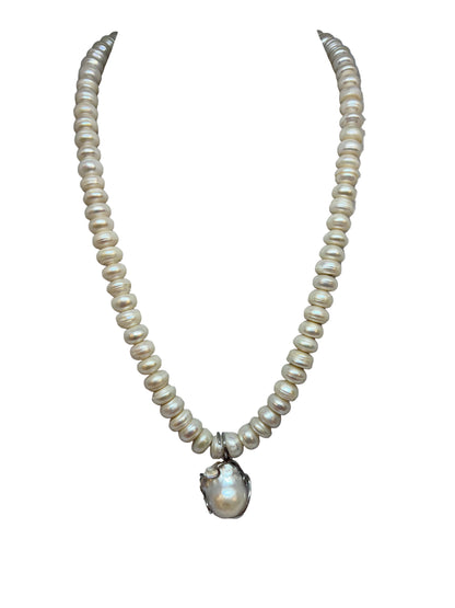 Collana in Perle Australiane e Barocche