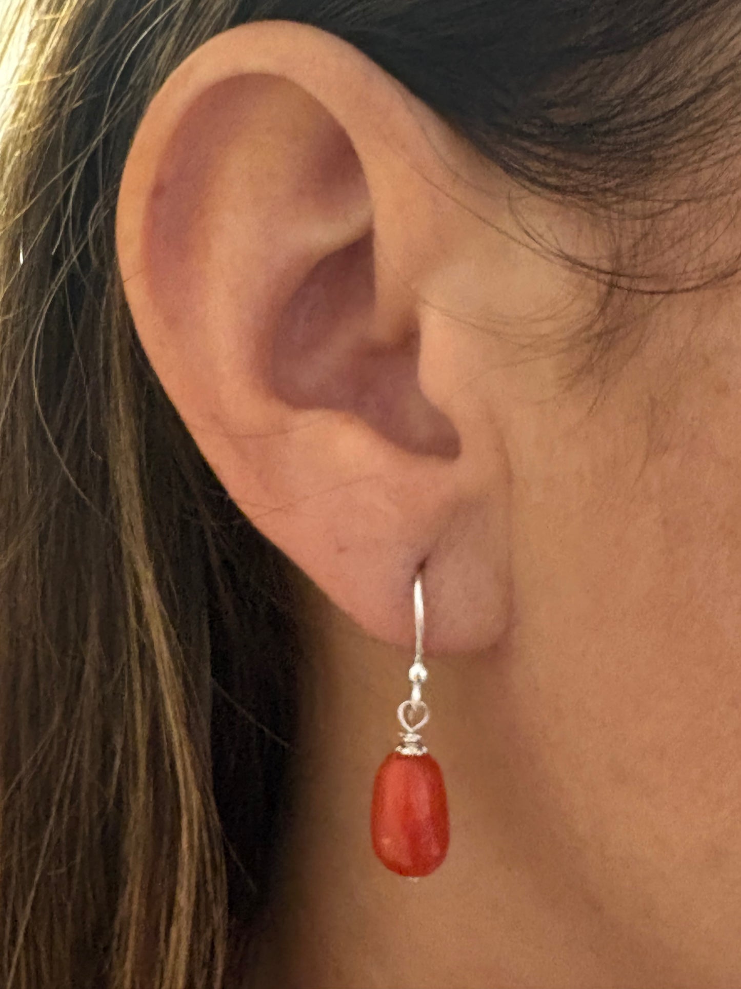 Orecchini in Corallo