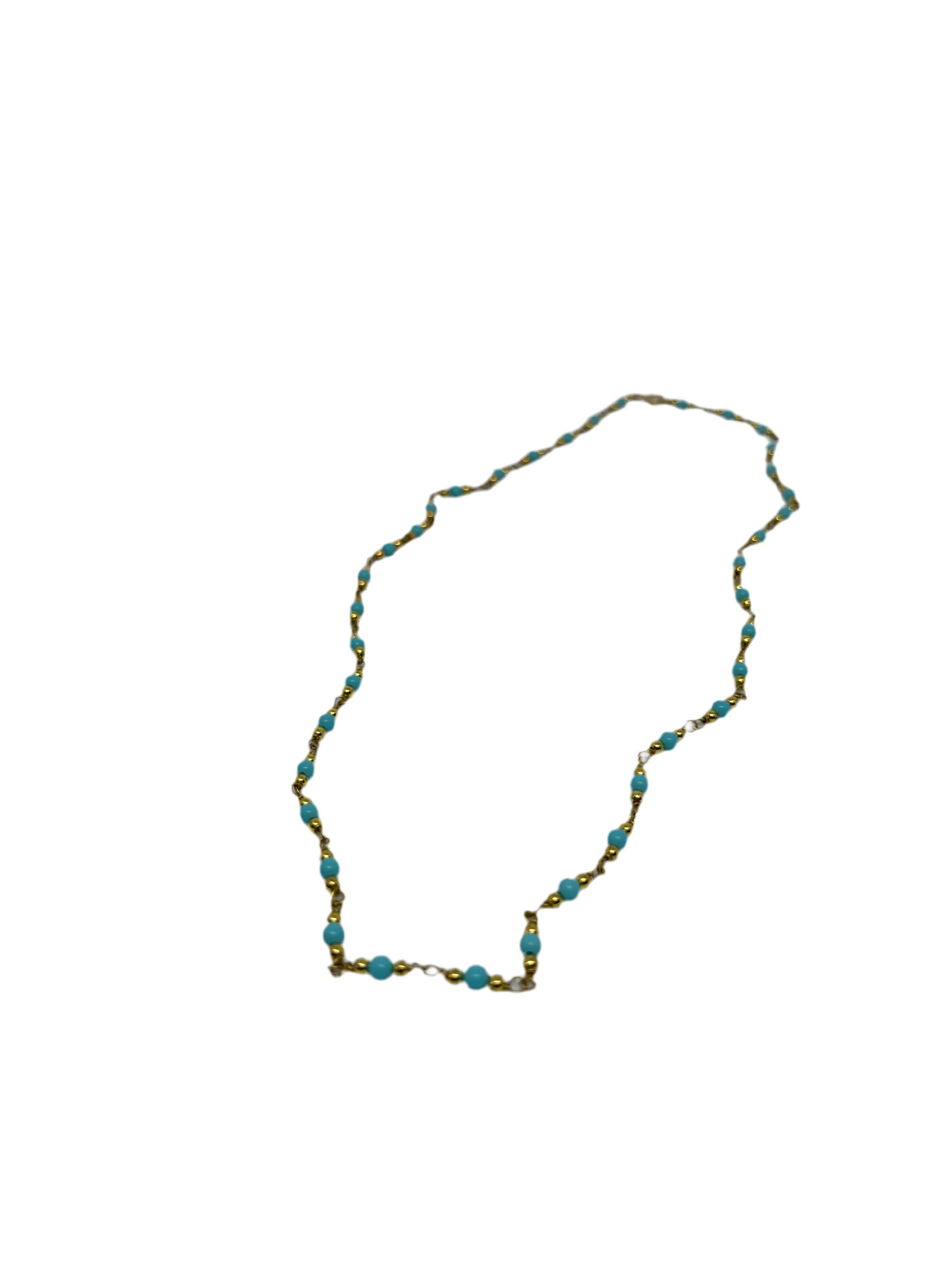 Collana in Argento e Pasta di Turchese