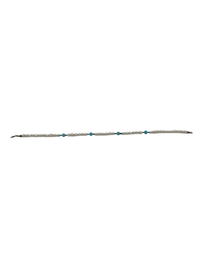 Bracciale Perline e Pasta di Turchese