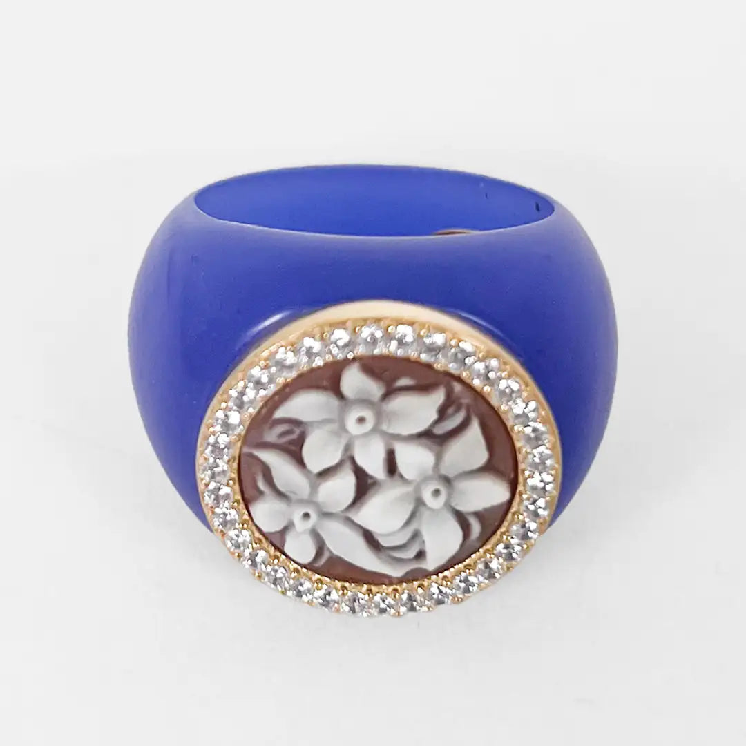 Anello  Cammeo Fiori