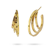 Orecchini Cerchi Anartxy Zirconia Zirconi