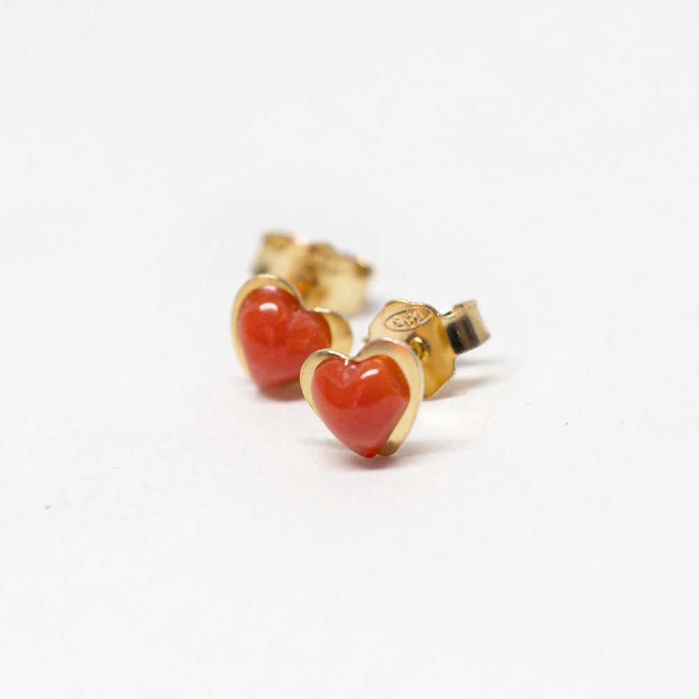 Orecchini-Corallo-Cuore