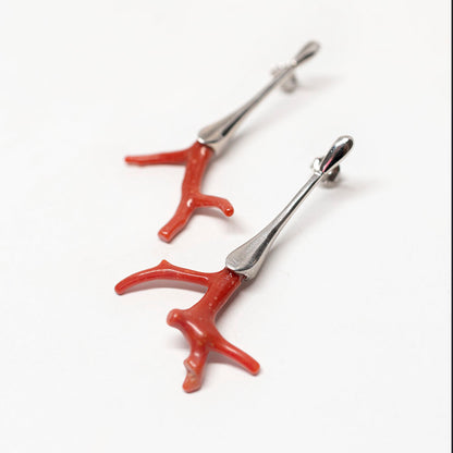 Branch Coral Earrings