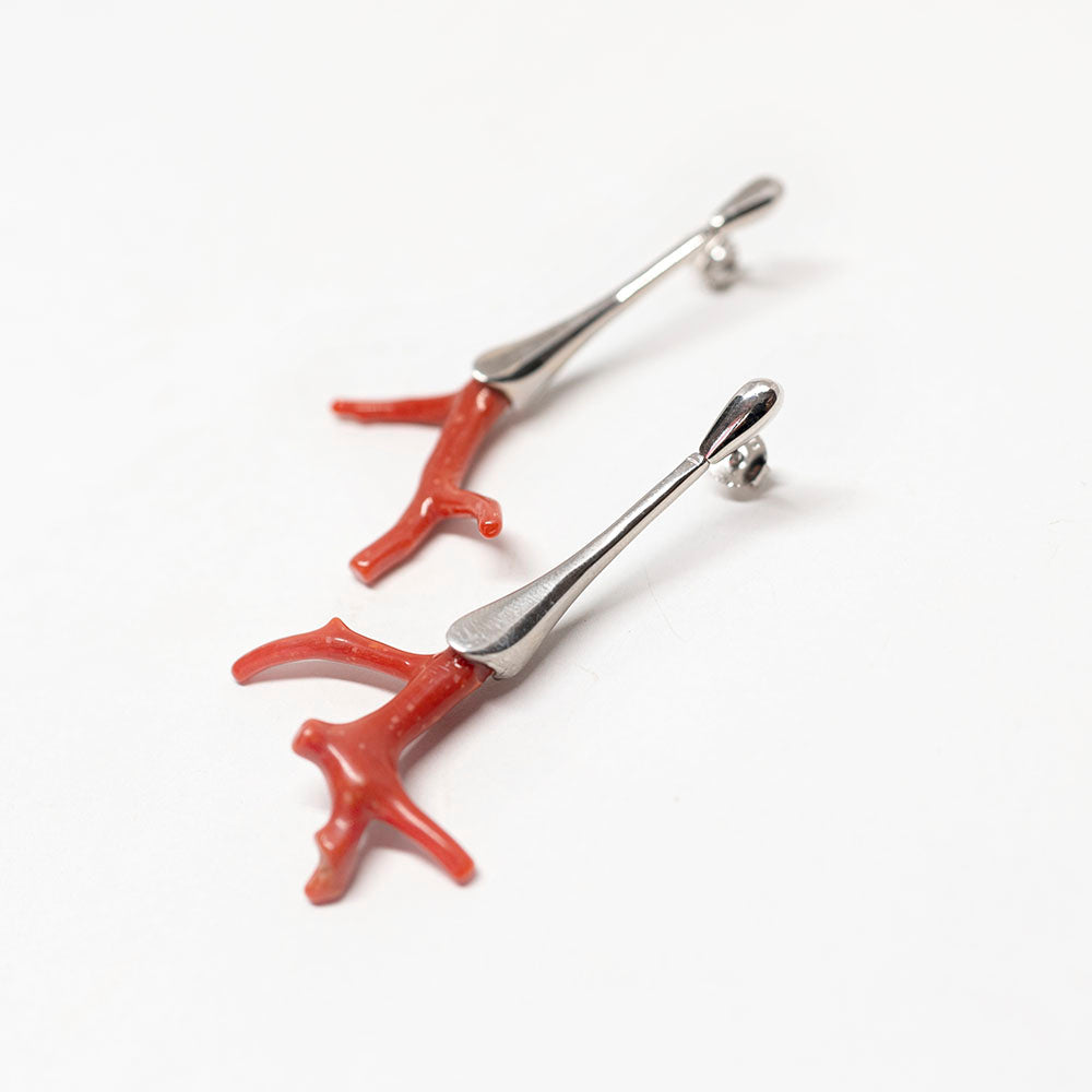 Branch Coral Earrings