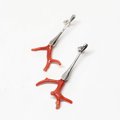 Branch Coral Earrings