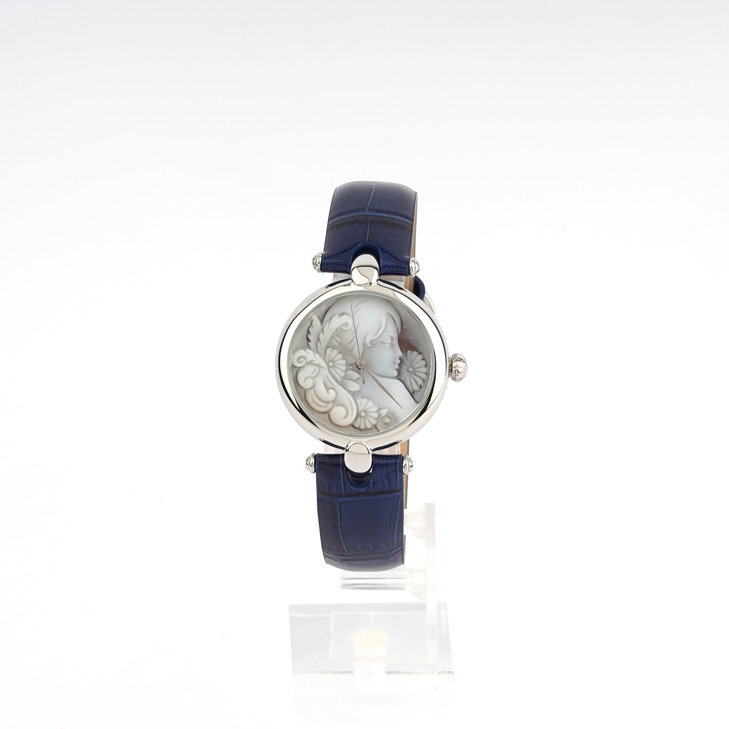 Orologio-Cameo-italiano-Partenope-Cammeo-Profilo-Donna