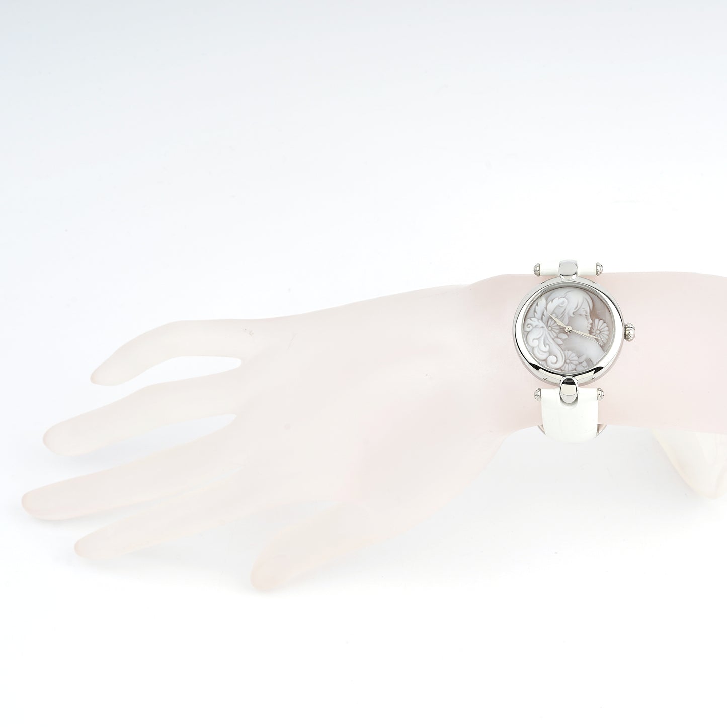 Italian Cameo Watch Partenope Cameo Profile Woman