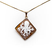 Pendente-Cammeo-Artistico-Polpo