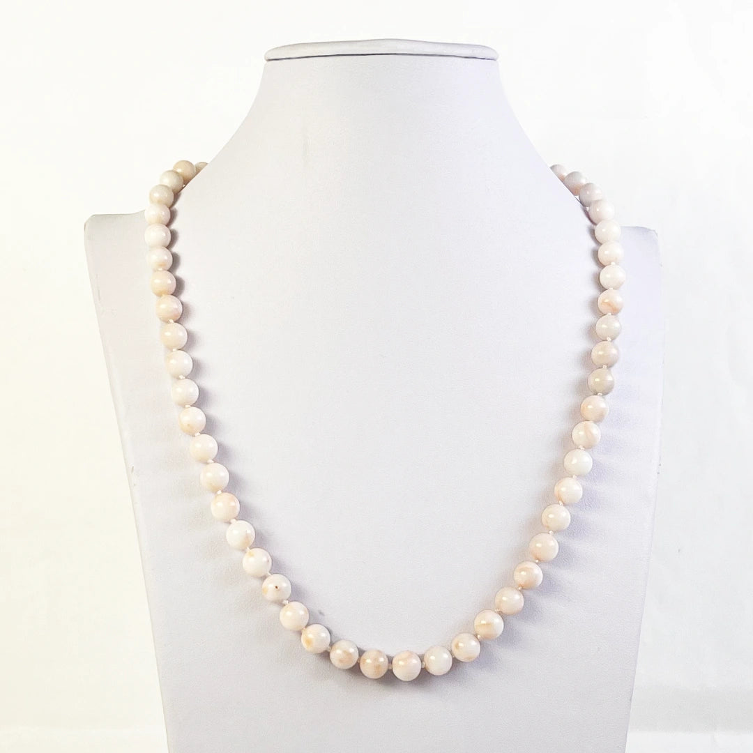 Angel Skin Coral Necklace