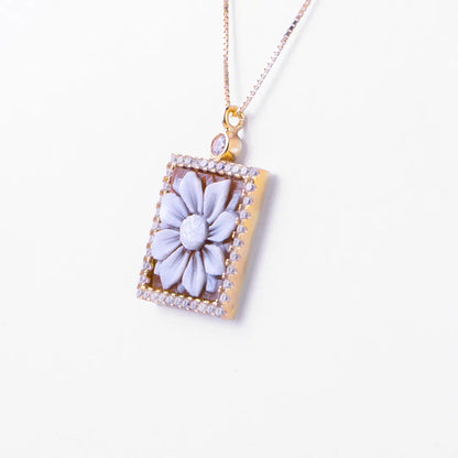 Collana Cammeo Fiore