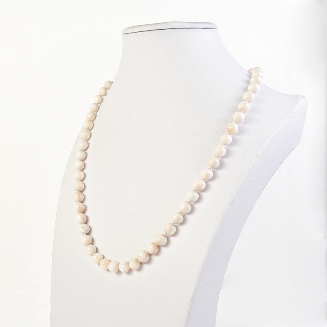 Angel Skin Coral Necklace