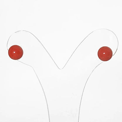 Orecchini in Corallo Rosso e Oro 18 Kt