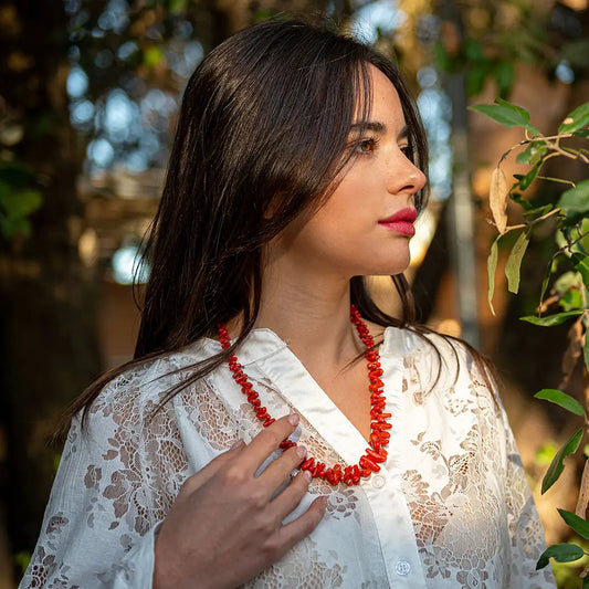 Red Coral Necklace