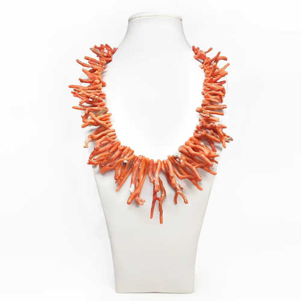 Sardinian Red Coral Necklace