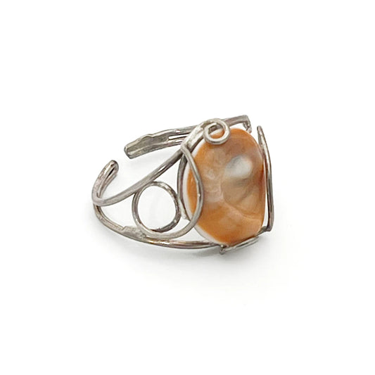 Anello in Argento con Occhio di Santa Lucia