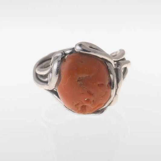 Red Coral Ring