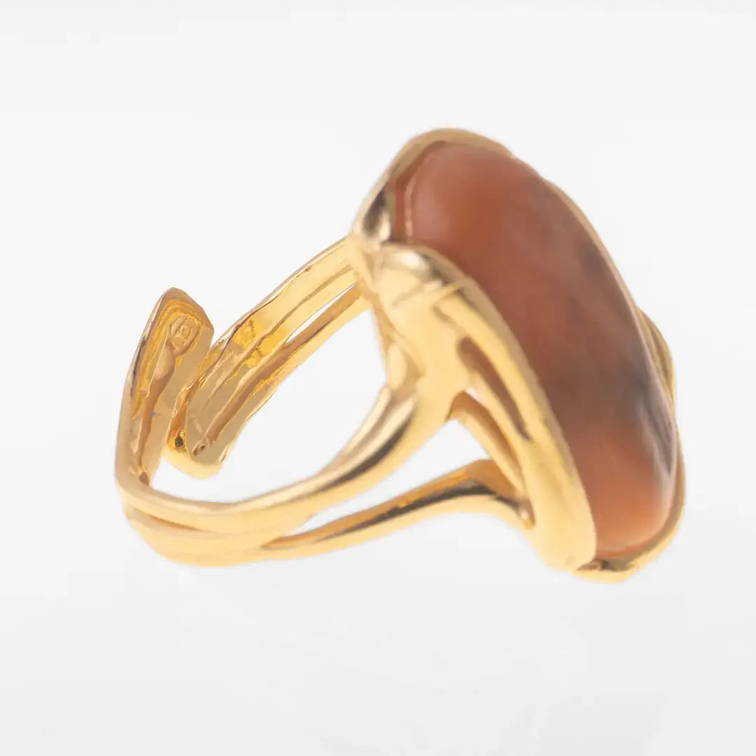 Red Coral Ring