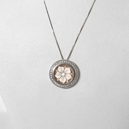 Collana Cammeo Fiore