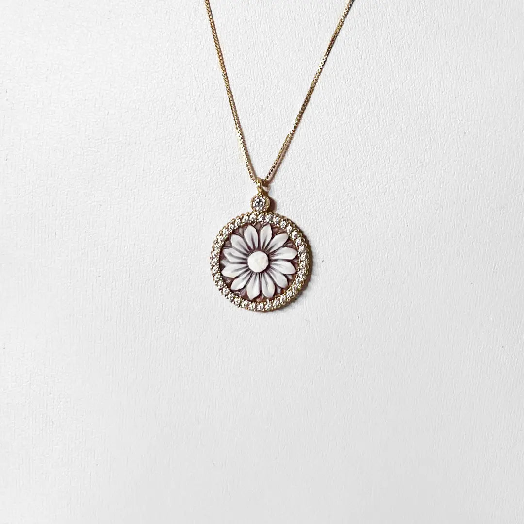 Collana Cammeo con Zirconi