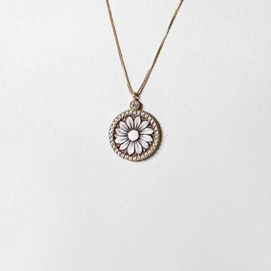 Collana Cammeo con Zirconi