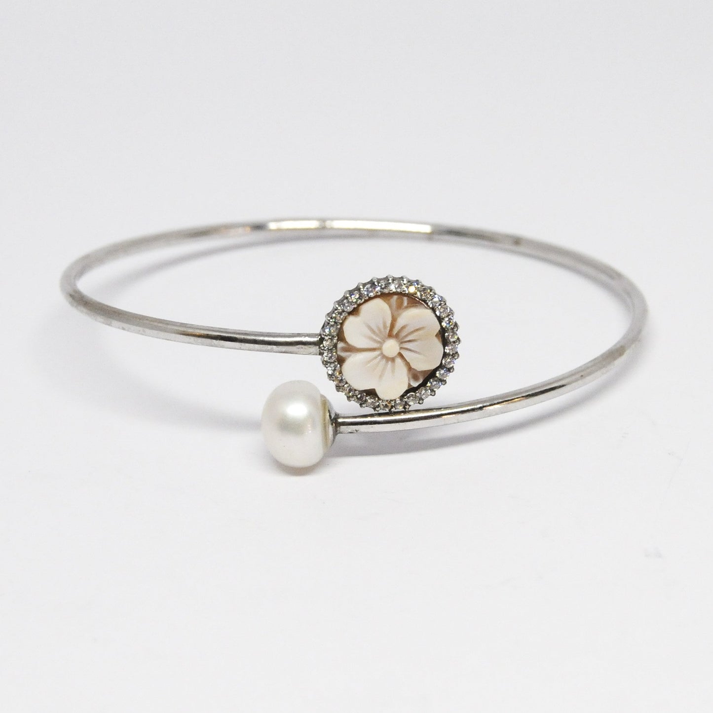 Bracciale-Cameo-Italiano-Cammeo-Incisione-Fiore
