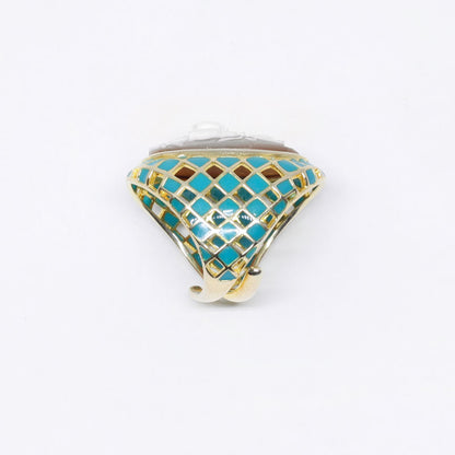 Anello-Cammeo-Fiore-in-Rilievo