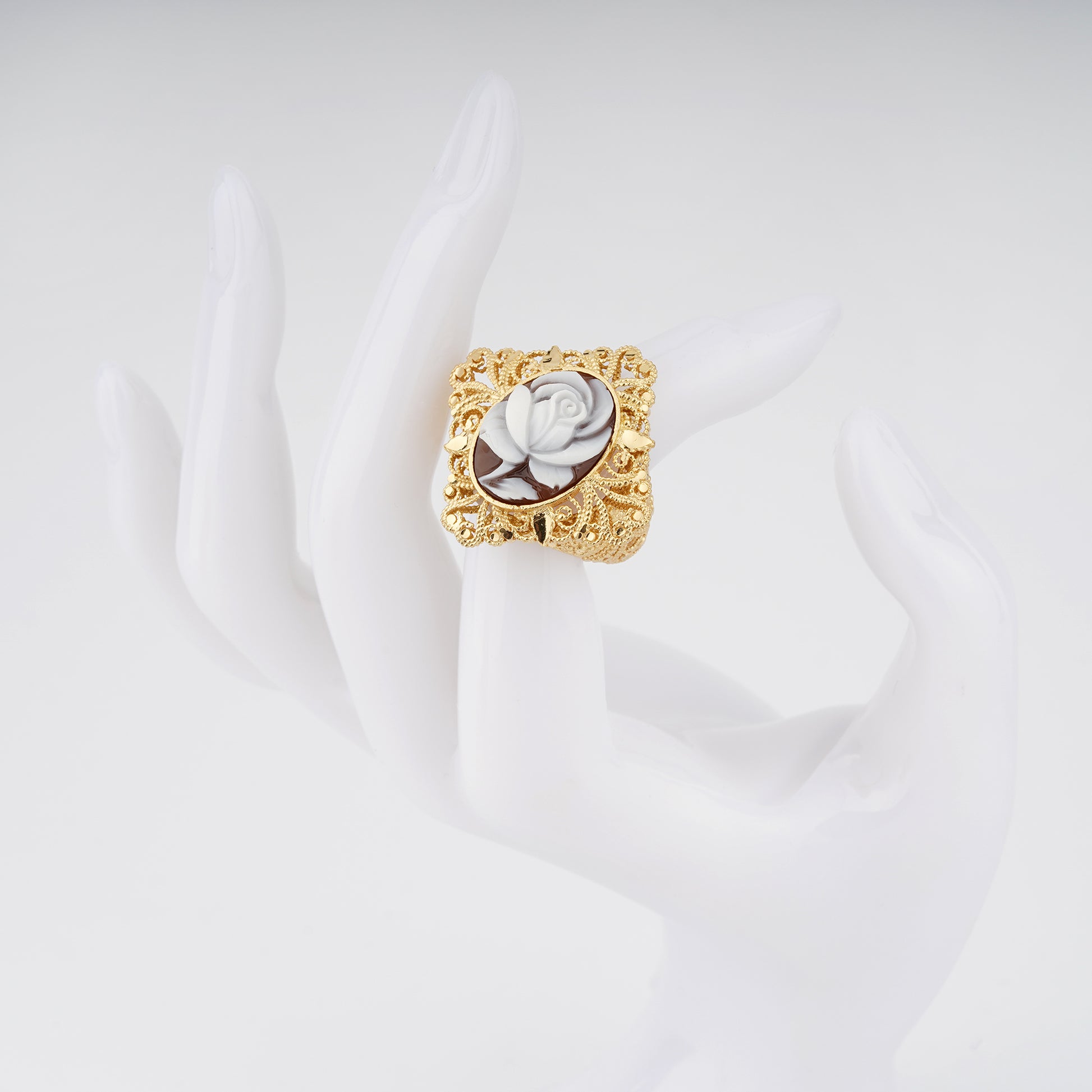 Anello-Anne-Cammeo-Rosa-Oro