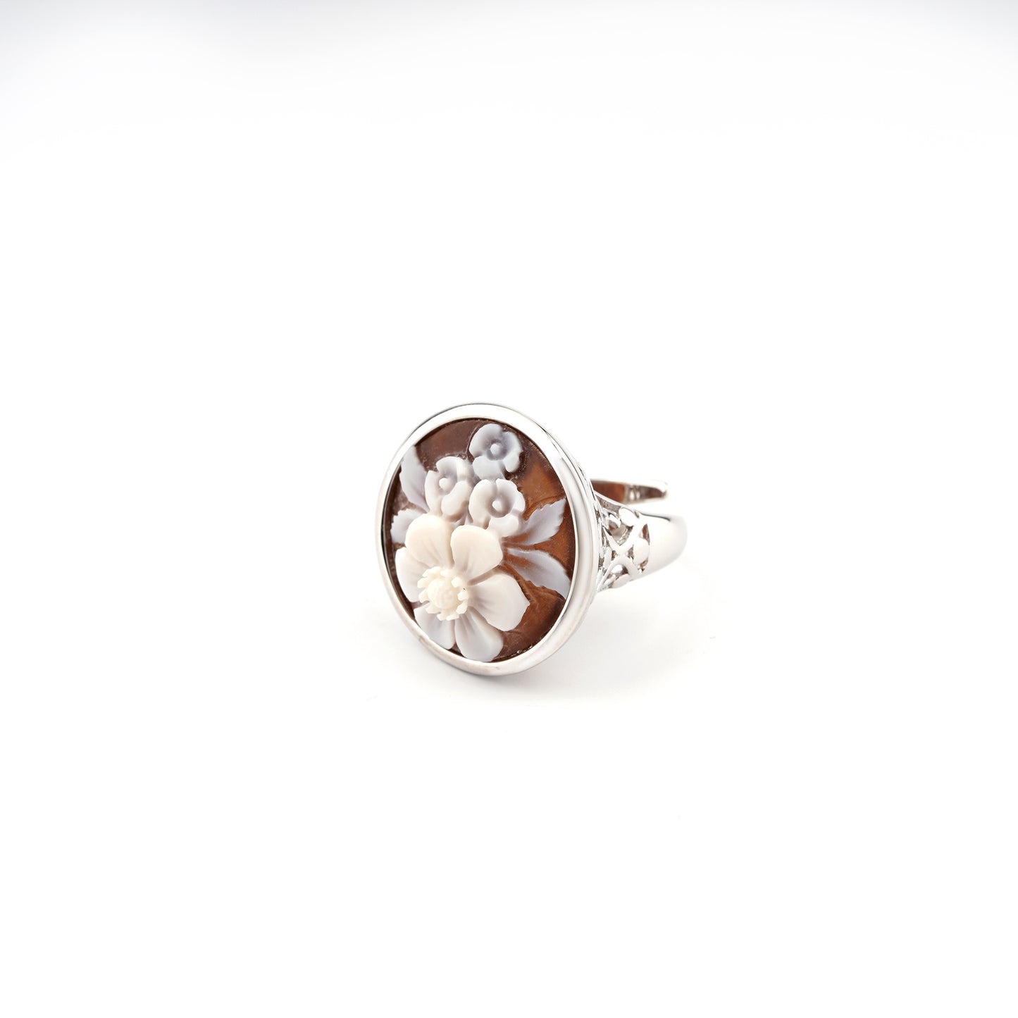 Anello-Madame-Deco-Cammeo-Bouquet-Rodio-Bianco