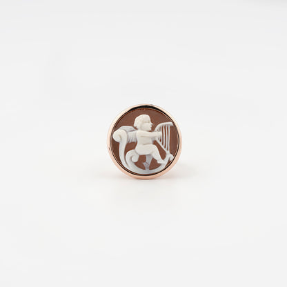 Anello-Madame-Deco-Cammeo-Putto-Rame