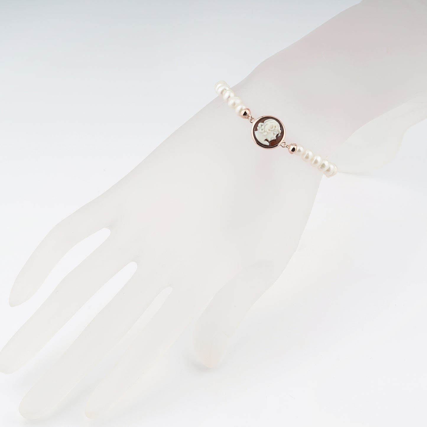 Bracciale-Ballet-Cammeo-Profilo-Donna-Rame