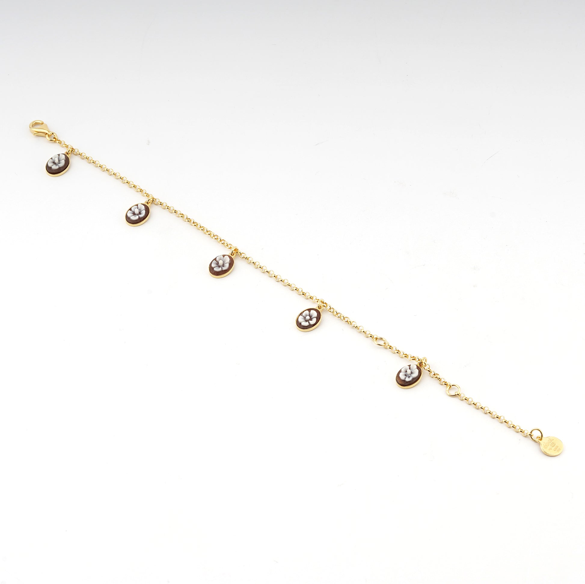 Bracciale-Colibri-Cammeo-Fiore-Oro