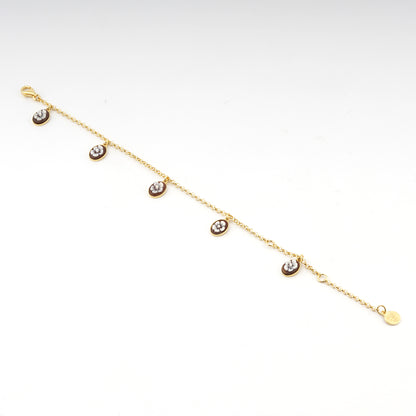Bracciale-Colibri-Cammeo-Fiore-Oro