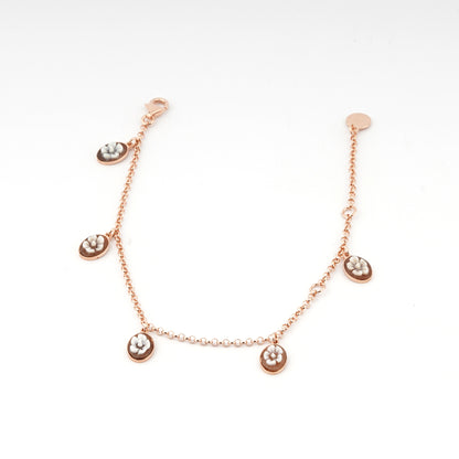 Bracciale-Colibri-Cammeo-Fiore-Rame