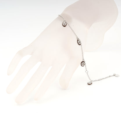 Bracciale-Colibri-Cammeo-Fiore-Rodio-Bianco