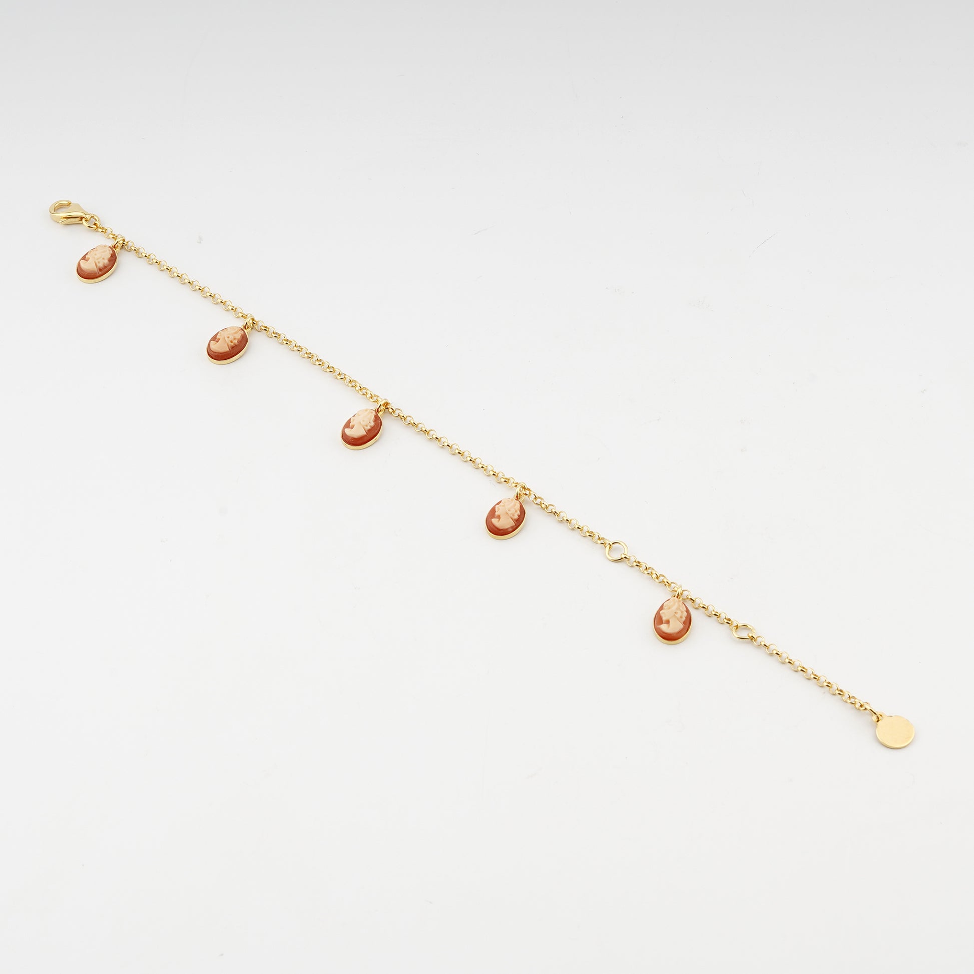 Bracciale-Colibri-Cammeo-Profilo-Donna-Cassis-Rufa-Oro