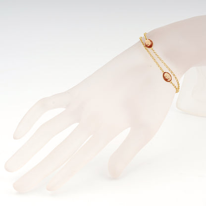 Bracciale-Colibri-Cammeo-Profilo-Donna-Cassis-Rufa-Oro