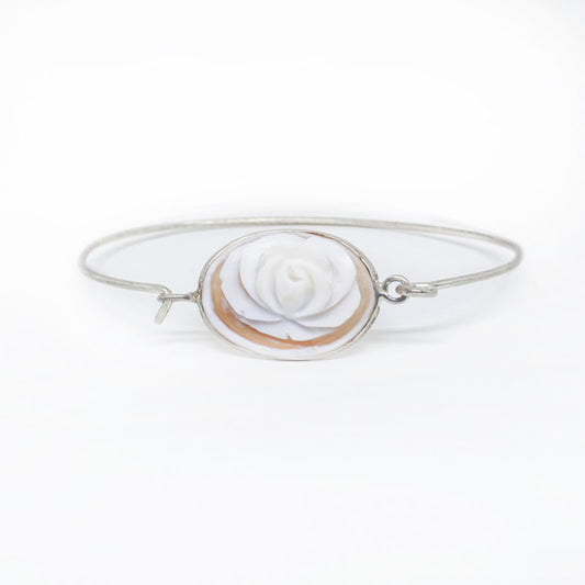 Bracciale-Cammeo-Incisione-Rosa