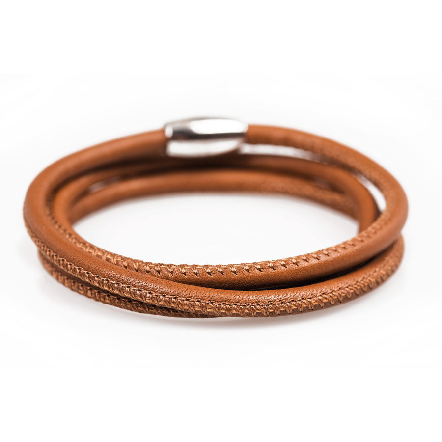Bracciale Tedora in Pelle Chiusura Calamita