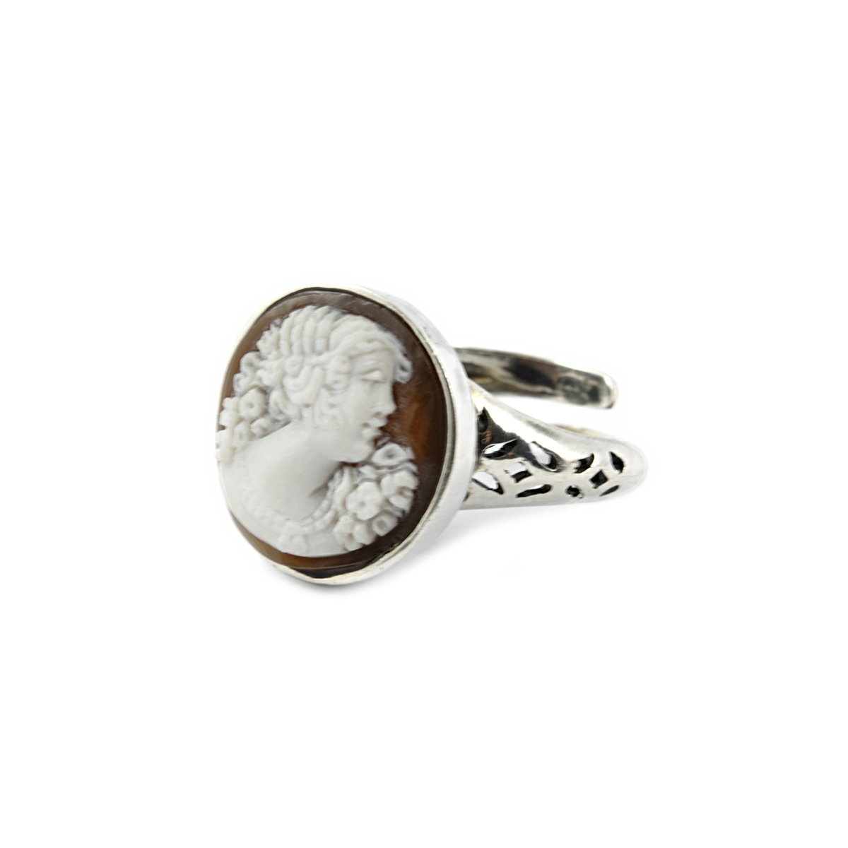 Anello-Cammeo-Volto-Donna