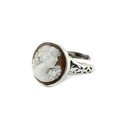 Anello-Cammeo-Volto-Donna