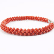Bracciale Corallo Tessito