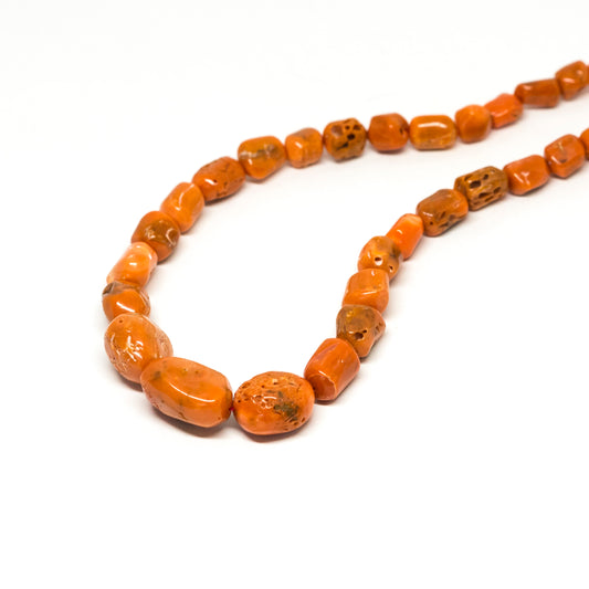 Collana in Corallo Arancione