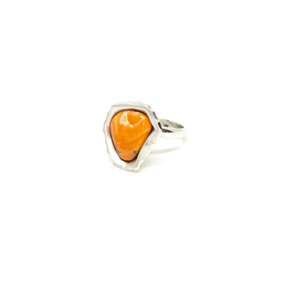 Anello Corallo Arancione