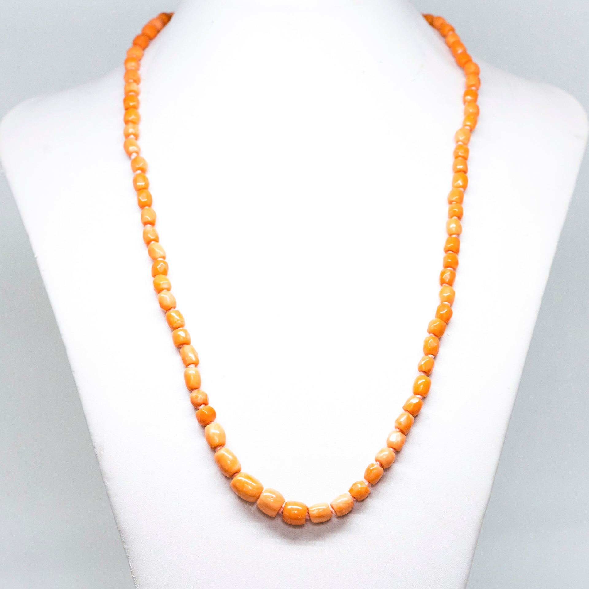 Collana in Corallo Arancione