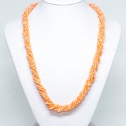 Collana-Torcione-a-8-Fili-di-Corallo-Rosa