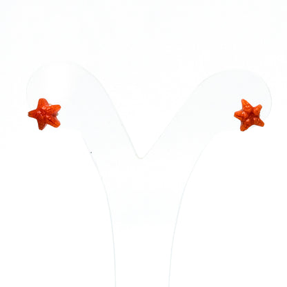 Orecchini-a-Forma-di-Stella-Marina-in-Corallo