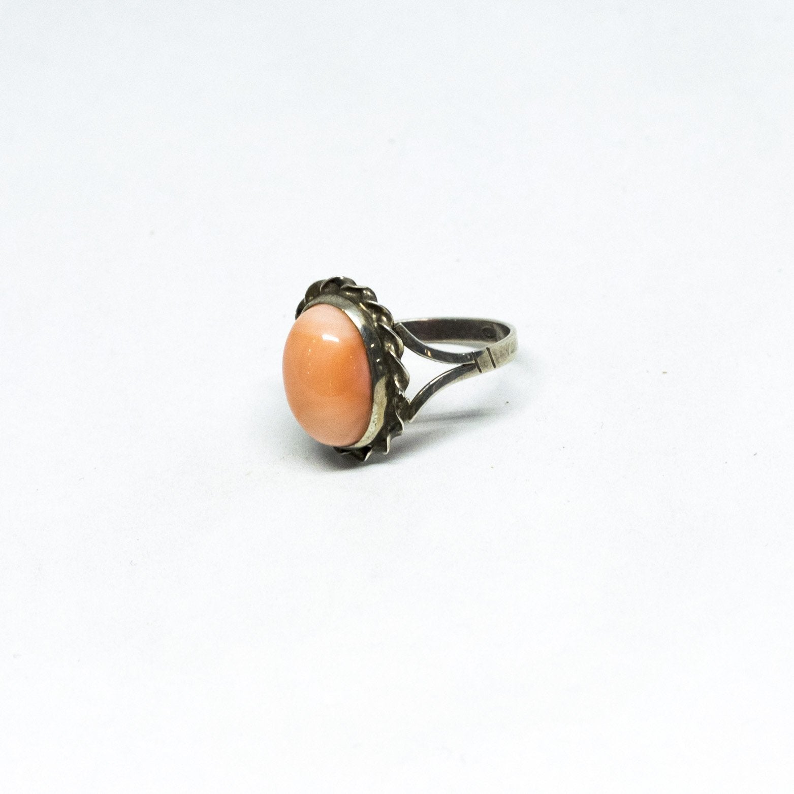 Anello in Corallo Arancione 